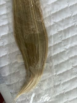 Blonde Ombre Hair Extensions faux hair