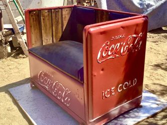 Antique Coca Cola Bench