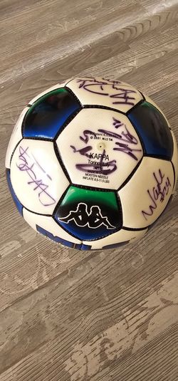 Kappa MLS Signed by Earthquakes team Soccer Ball Size 5