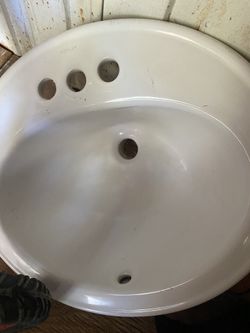 Sink De Cerámica Cómo Nuevo