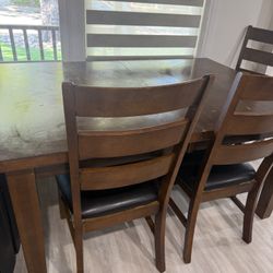 Dining Table And Chair Wood