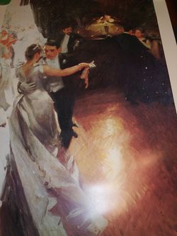 "THE WALTZ" painting no frame