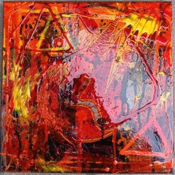 Original Abstract Expressionism Painting.
