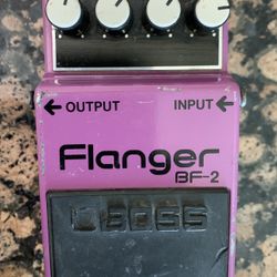 Boss Flanger BF-2 Electric Guitar Pedal - Works Perfect