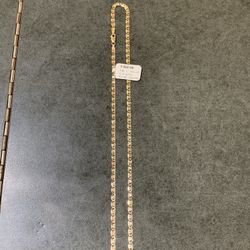 14k Tri-Color Gucci Link Necklace 