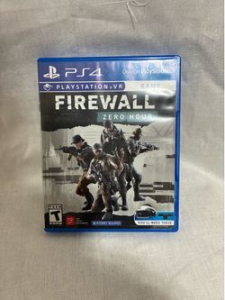 Firewall - PS4 game - VR - $10