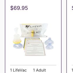 LIFEVAC Home Kit - New 