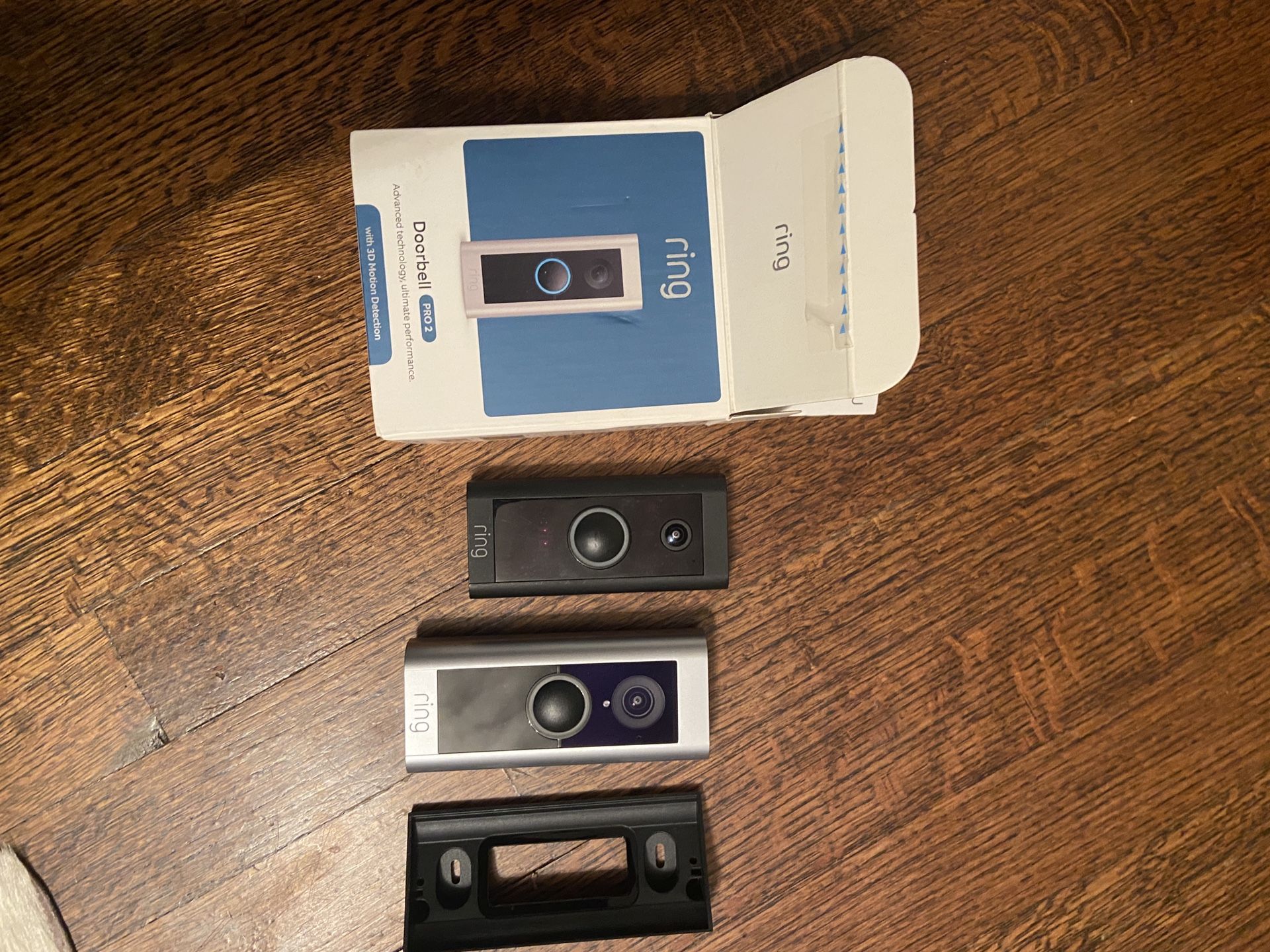 Ring Door Bell Pro2 + Standard Ring Doorbell