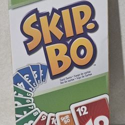 Mattel Skip-Bo Card Game - NWT