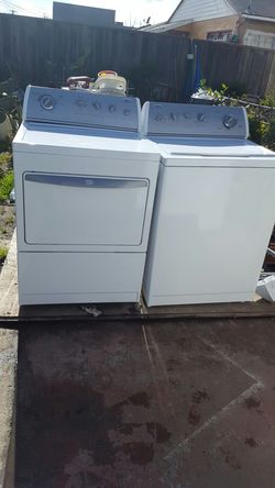 Washer and electric dryer Whirpool
