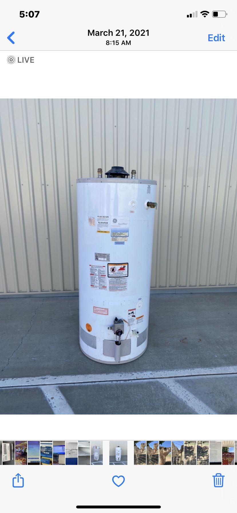 75 gallon water heater