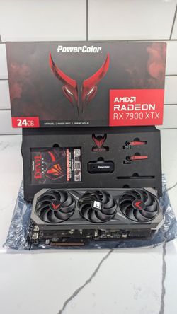 PowerColor Red Devil AMD Radeon RX 7900 XTX 24GB GDDR6 Graphics Card - Complete with Box