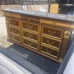 Marble Top Dresser