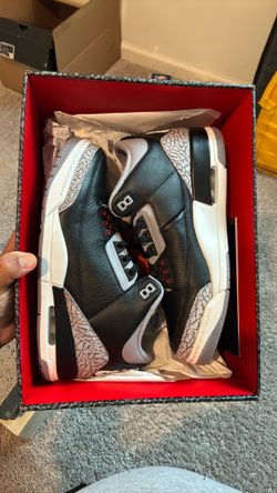 Jordan 3 black cement