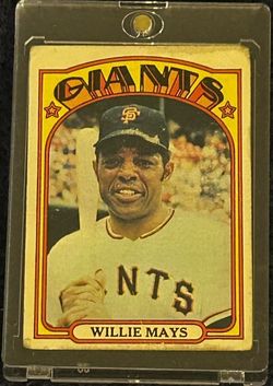 1972 Topps Willie Mays #49 – Vintage San Francisco Giants HOF