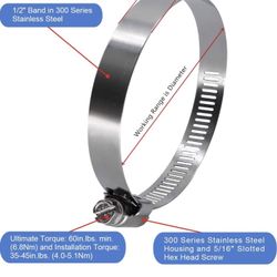 3” Hose clamp - Qty-200+