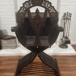 Scissor chair( Savonarola Chair Syrian Origin)