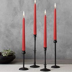 🔥👀🔥Set Of 14 Dripless Red 10” Candles, New In Box!