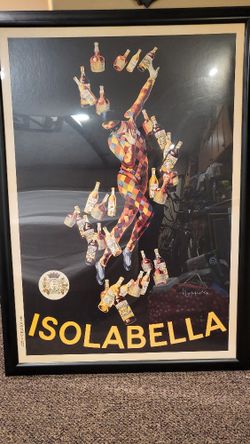 Isolabella Vintage Liquor Poster