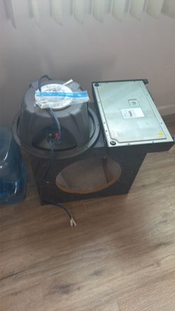 12” subwoofer set. Amp and speaker