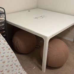 White Table