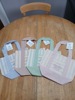Trader Joe's Striped tote set of 4