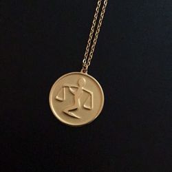 Accents by Hallmark zodiac pendant with chain