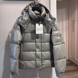 Gray Moncler Size M/L