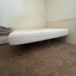 Purple Mattress w Frame