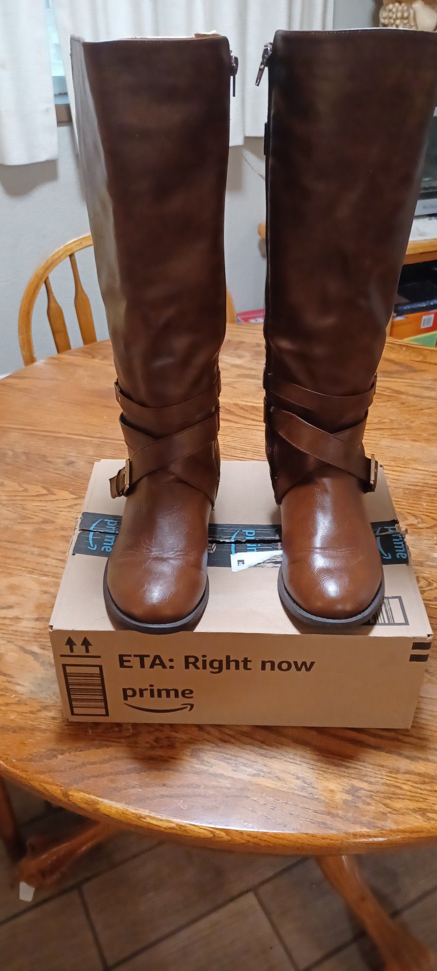 Torrid Brown Boots (Size 9)