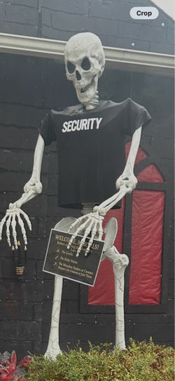10 foot skeleton for Halloween