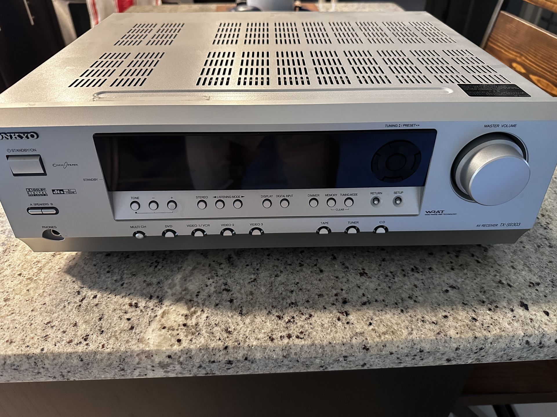 Onkyo Receiver w/ Surround Sound Speakers