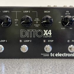 Ditto X4 Looper Pedal 