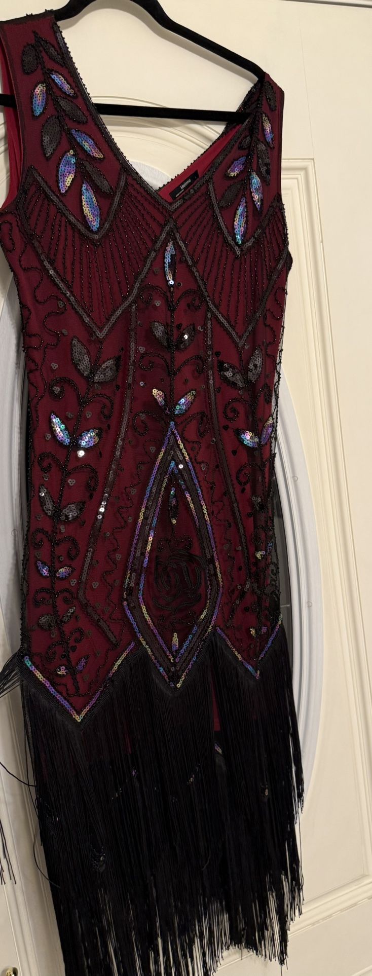 Costume - Sequence Flapper Dress, Size Large