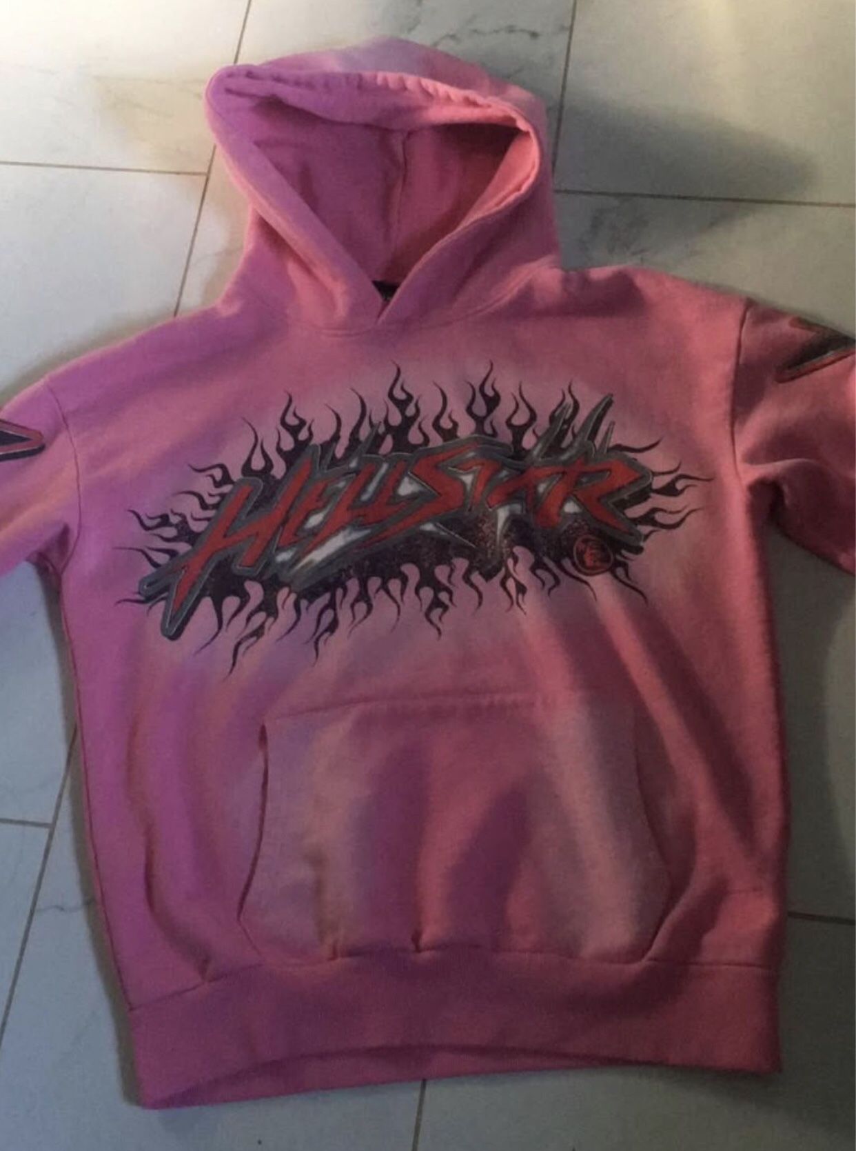 Pink Hellstar Hoodie Authentic 