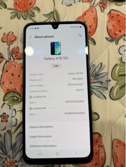 Samsung A16 in pristine condition 128gb unlocked worldwide any network