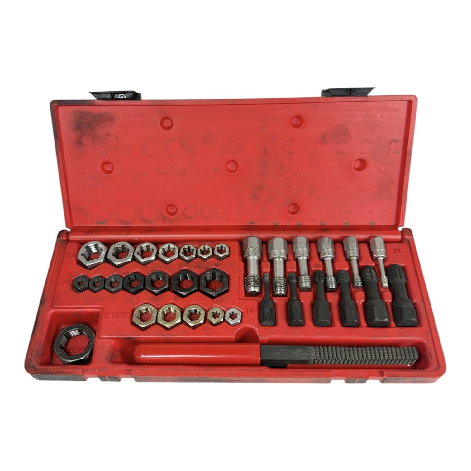 Rethread Sockets Snap-On RTD33 Fractional / Metric Rethreading Set in Case - Made in USA ...