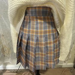 Plaid Skirt 