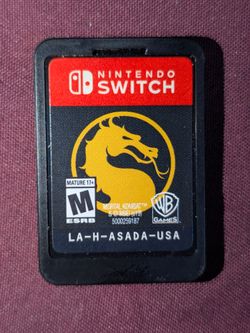 Mortal Kombat video game Nintendo Switch Cartridge