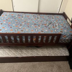 Twin Bed With Pull Out Bed 