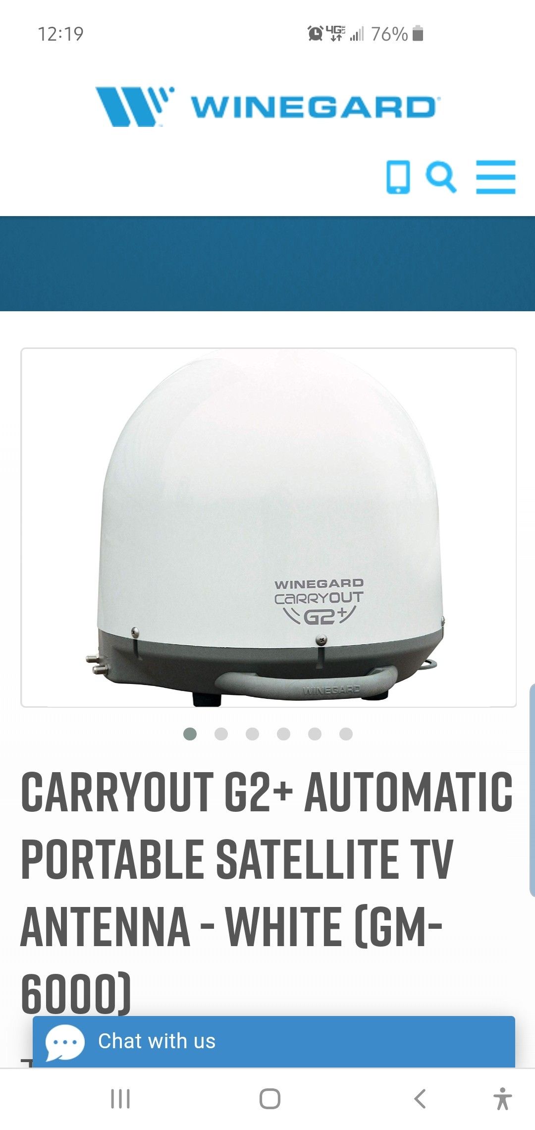 Winegard G2 Carryout