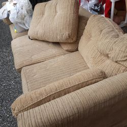 Sofa Beige Used But In GREAT SHAPE.