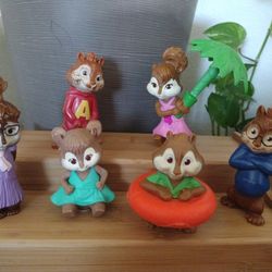 Mcdonald's Alvin And The Chipmunks Chip Wrecked 6pc