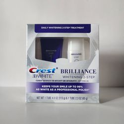 Crest 3D White Brilliance Whitening 2-Step Kit