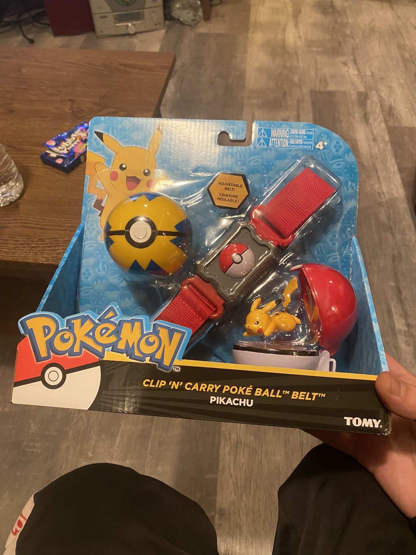 New: Tomy Pokémon Clip N Carry Poke Ball Belt Pikachu