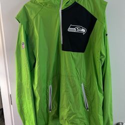 Nike Seahawks Windbreaker Size L