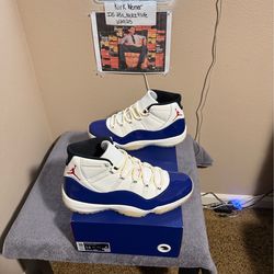 VNDS Rare Air Jordan 11s size 14 with original box literally only war for maybe a few hours.