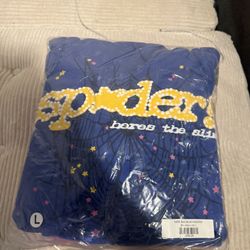 Size L Spider Hoodie Men