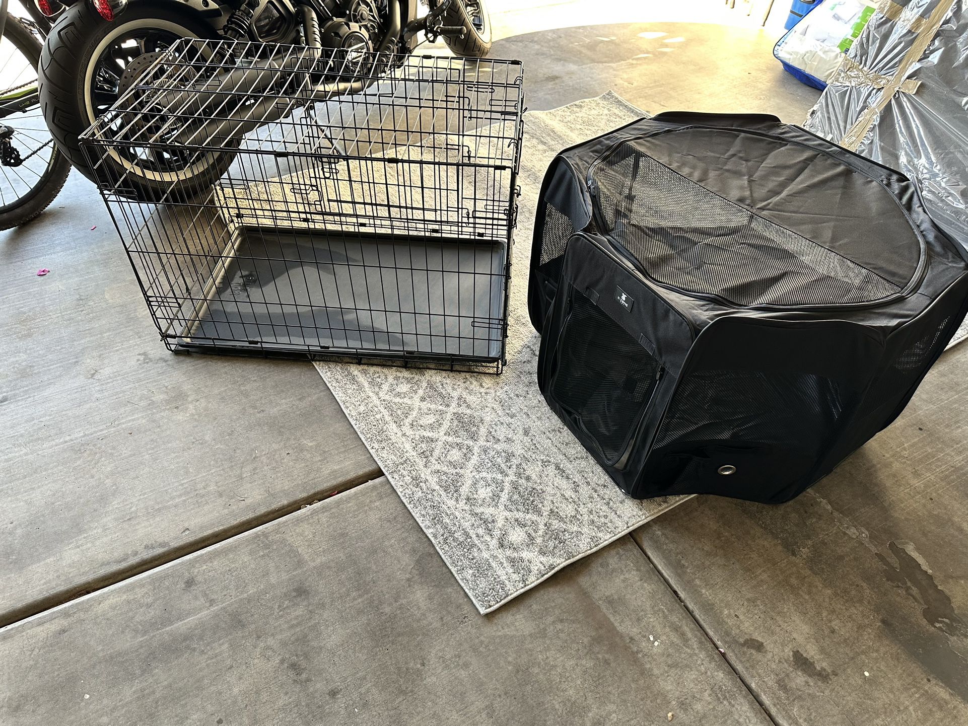 Portable Dog crate And Kennel