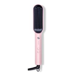 Hair Straightener Comb Pink 